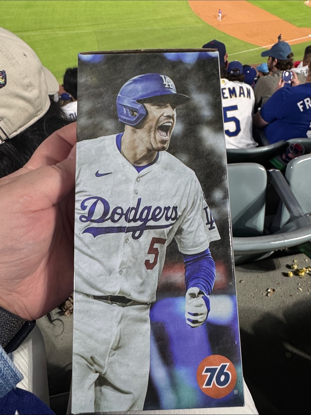 Freddie Freeman Dodgers Walk Off 18th Inning Bobblehead - Picture 2 of 4